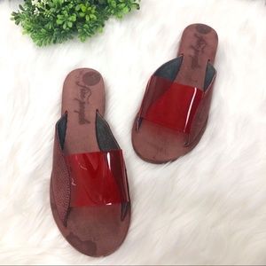 NEW Free People Raspberry Daybird Mini Wedge